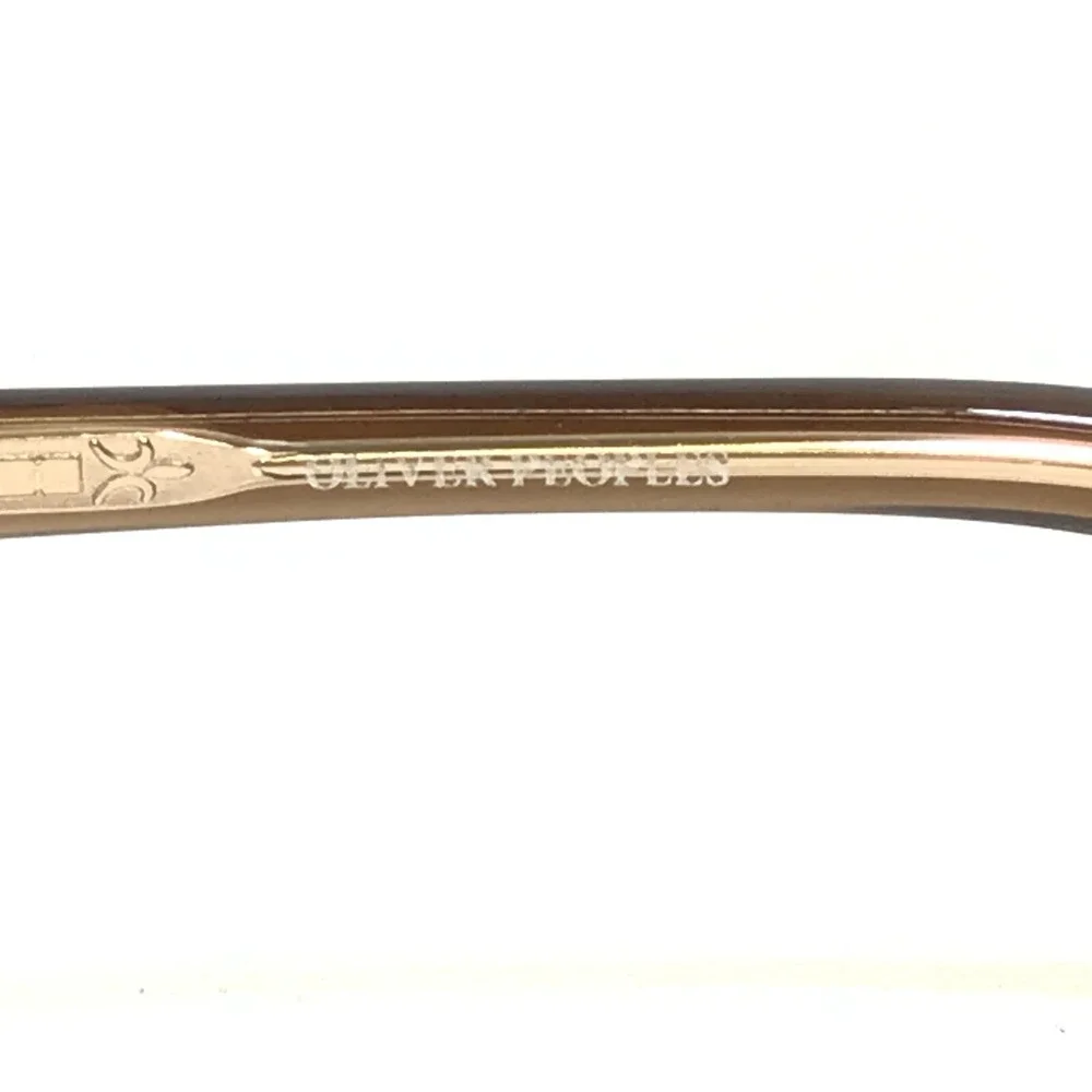 Oliver Peoples Eyeglasses Frames Wynter SNT Clear Brown Cat Eye 52-16-140
